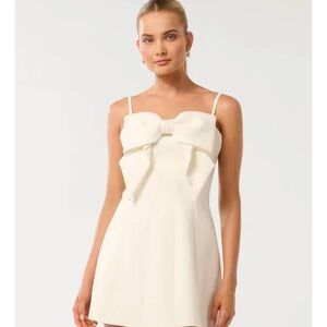 Ever New- Hayley Bow Front Mini Dress